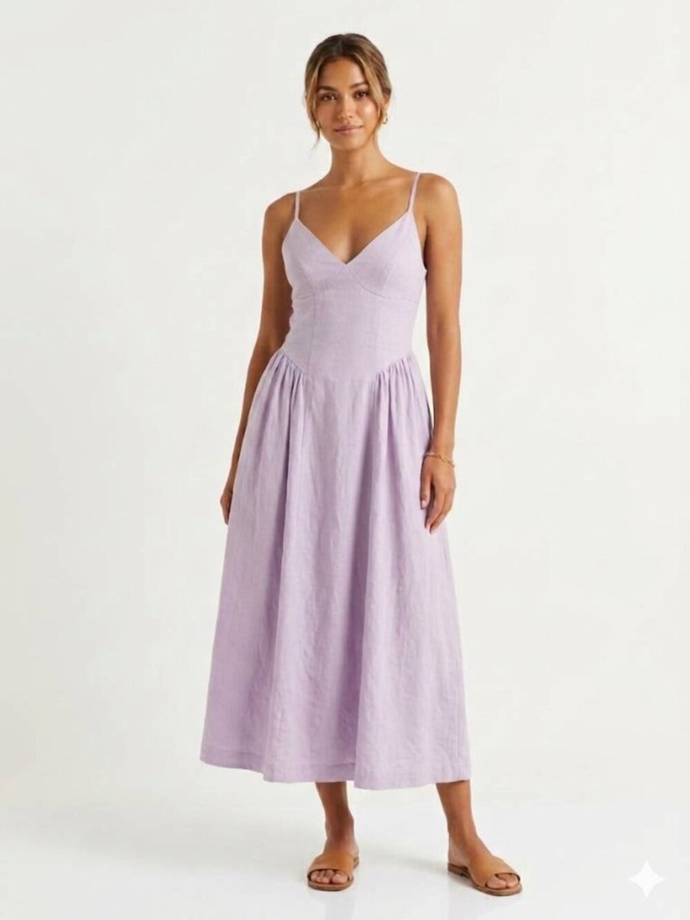 JAPNA NWT 100% Cotton Midi Dress, SIZE SMALL